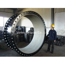 Conexão de tubulação de flange de ferro Ductile